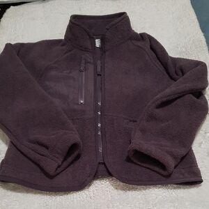 Xersion Deep Purple Fleece Jacket